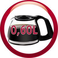 Cafetera de goteo, 600W, 6 tazas, FG152832 Principio MOULINEX