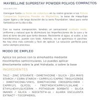 Polvos compactos superstay 21 MAYBELLINE, 1 ud