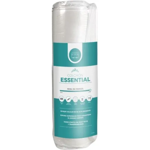 Colchón de espuma viscoelástico 135x190 Enrollado Essential CONFORDES