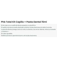 Kit Cepillo + Pasta dentífrica + Flosser PHB, 1 ud