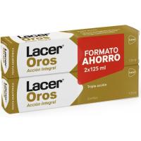 Dentífrico LACER OROS, pack 2x125 ml