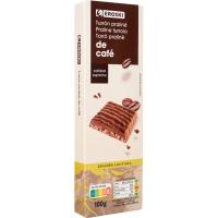 Turrón sabor capuccino EROSKI, caja 100 g