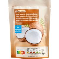 Coco deshidratado EROSKI, bolsa 50 g