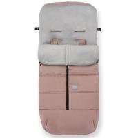 Saco universal polar liso rosa, para silla de paseo, impermeable INTERBABY