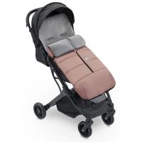 Saco universal polar liso rosa, para silla de paseo, impermeable INTERBABY