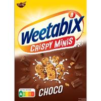 Cereales de chocolate minis WEETABIX, caja 500 g