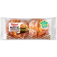 Rustic burger DULCESOL, 4 uds, bandeja 300 g