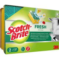 Estropajos fresh classic verde SCOTCH-BRITE, pack 2 uds