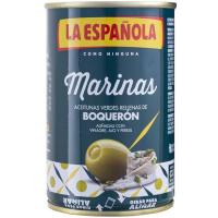 Aceitunas marinas rellenas de boqueron LA ESPAÑOLA, lata 130 g