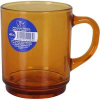 Taza de vidrio color ambar DURALEX, 26 cl