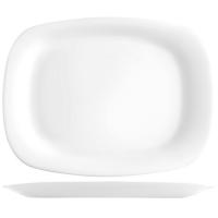 Fuente rectangula de opal Grangusto BORMIOLI, 28x21x2 cm
