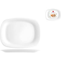 Fuente ovalada de opal Grangusto BORMIOLI, 22x17x2 cm