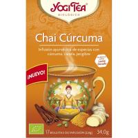 YOGI TEA chai kurkuma tea, kutxa 34 g