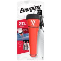 Linterna Waterproof roja con 2 pilas AA incluidas ENERGIZER, 1 ud