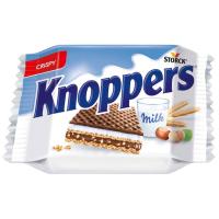 Crispy wafer KNOPPERS, paquete 25 g