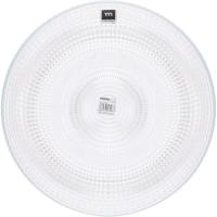 Plato hondo de vidrio 21,5 cm Andra, 1 ud