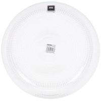 Plato postre de vidrio 19 cm Andra, 1 ud