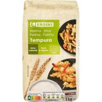 Harina para tempura EROSKI, paquete 1 kg