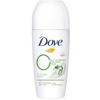 Desodorante 0% pepino DOVE ADVANCE, roll-on 50 ml