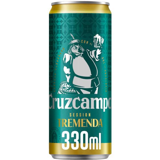 precios Cerveza Tremenda Cruzcampo, Lata 33 Cl en Eroski