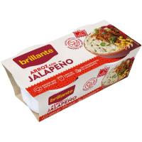 Vasito de arroz jalapeño BRILLANTE, pack 2x125 g