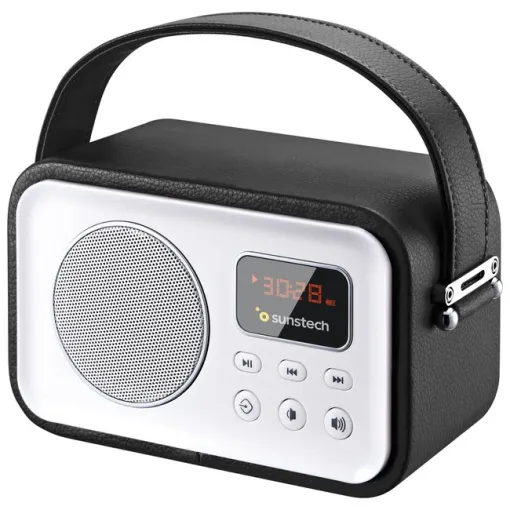 Radio sobremesa, digital, bateria 1800mAh, RPBT450BK SUNSTECH