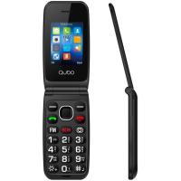 Teléfono móvil libre negro, Neo 2NW QUBO