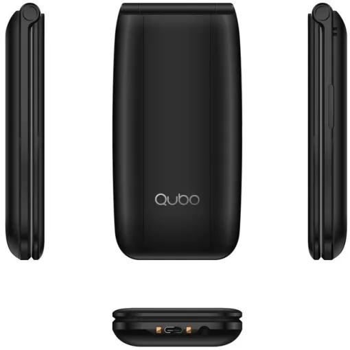 Teléfono móvil libre negro, Neo 2NW QUBO