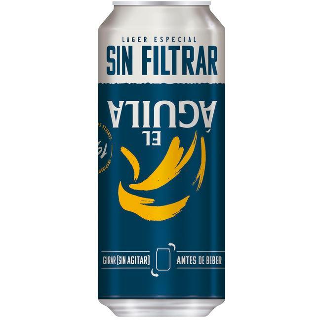 precios Cerveza Sin Filtrar El Aguila, Lata 50 Cl en Eroski