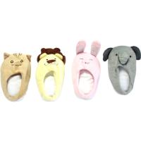 Zapatillas de peluche varios diseños para perro SANDIMAS, 1 ud