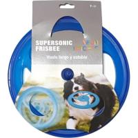 Super sonic mordedor frisbee para perro SANDIMAS, 1 ud