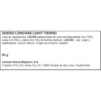 GARCÍA BAQUERO light gazta xerratan, erretilua 90 g