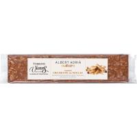 Turrón crujiente de neulas VICENS ADRIÁ NATURA, tableta 250 g