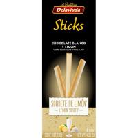 Sticks de sorbete de limón DELAVIUDA, caja 120 g