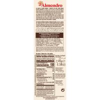 Palitos de turrón caramelo y chocolate EL ALMENDRO, caja 45 g