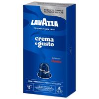 Café crema e gusto compatible Nespresso LAVAZZA, caja 10 uds