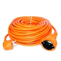 Prolongador manguera cable naranja SILVER ELECTRONICS, 15 metros