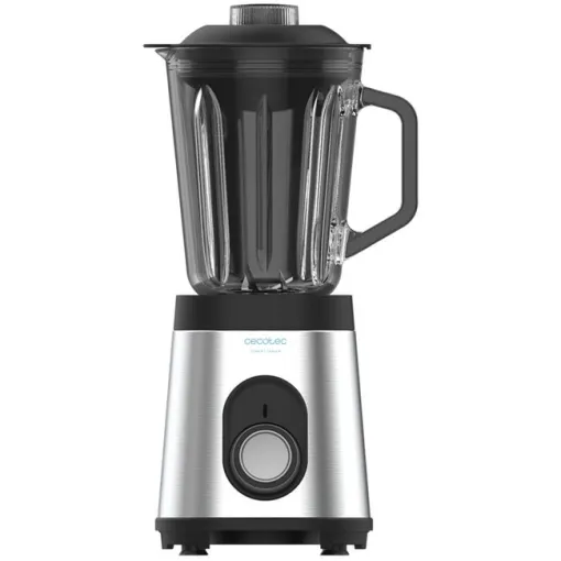 Batidora de vaso 1000W, Power Black Titanium 1000 Inox CECOTEC