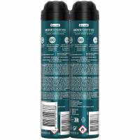 Desodorante 72H marine REXONA MEN, pack 2x200 ml