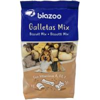 Mix de huesitos y galletas para perro BIAZOO, paquete 500 g