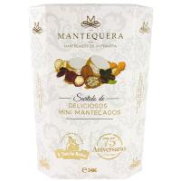 Surtido mini de mantecados MANTEQUERA, caja 240 g