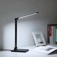 Lámpara de escritorio flexo Study negro Led, 7W, 200 Lumens, 1 ud
