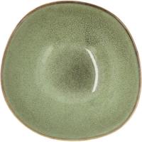 Bol irregular, grés verde, Ikonic BIDASOA, 15,8x15x7 cm