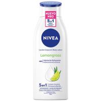 Loción corporal lemongrass NIVEA, bote 400 ml