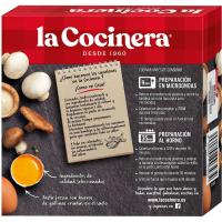 Canelones de champiñones y mix de setas LA COCINERA, caja 280 g