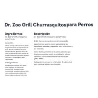 Churrasquitos grill para perros DR.ZOO, paquete 50 g