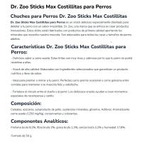 Stick max costillas DR.ZOO, paquete 50 g