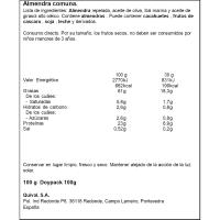 Almendra con aceite de oliva EL NOGAL, bolsa 100 g