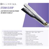 Plancha de pelo vapor steam elixir BELLISIMA