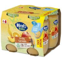 Tarrito de frutas variadas HERO, pack 4x190 g